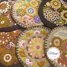 Load image into Gallery viewer, Brown Flower Bouquet Tortilleros