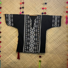 Load image into Gallery viewer, Short Sleeve White Embroidery Casual Shirt