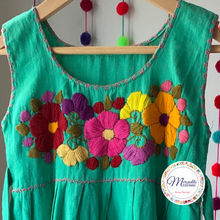 Load image into Gallery viewer, Daisy Flower Dress (Sleeveless, for Girls[ 2-12 years)