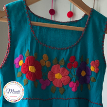 Load image into Gallery viewer, Daisy Flower Dress (Sleeveless, for Girls[ 2-12 years)