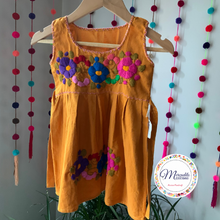 Load image into Gallery viewer, Daisy Flower Dress (Sleeveless, for Girls[ 2-12 years)