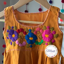 Load image into Gallery viewer, Daisy Flower Dress (Sleeveless, for Girls[ 2-12 years)