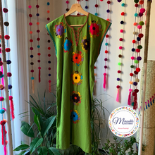 Load image into Gallery viewer, Flower Cluster Dress (Colour, Sleeveless)