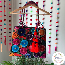 Load image into Gallery viewer, Mexican Floral Embroidery Bags