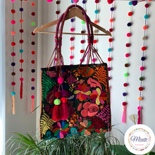 Load image into Gallery viewer, Mexican Floral Embroidery Bags