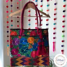Load image into Gallery viewer, Mexican Floral Embroidery Bags