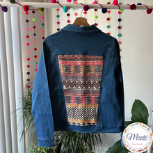 Load image into Gallery viewer, Loom Embroidery Jean Jacket
