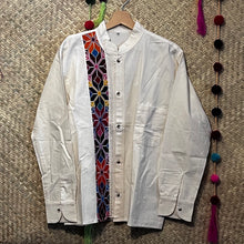 Load image into Gallery viewer, Cross Stitch Guayabera
