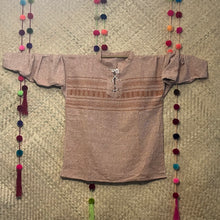 Cargar imagen en el visor de la galería, Long Sleeve Tone-on-Tone Casual Shirt
