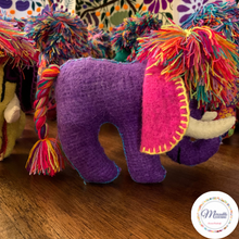 Load image into Gallery viewer, Embroidery Stuffed Elephant
