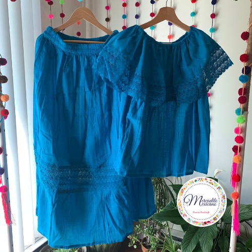 Olán Set (Dress of Two Pieces [Skirt & Top])