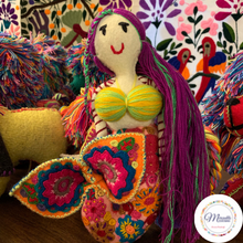 Cargar imagen en el visor de la galería, Embroidery Stuffed Mermaid
