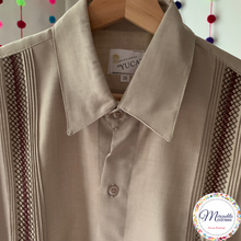 Load image into Gallery viewer, Mesh Embroidery Guayabera
