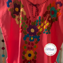 Cargar imagen en el visor de la galería, Flower Cluster Dress (Colour, Sleeveless)
